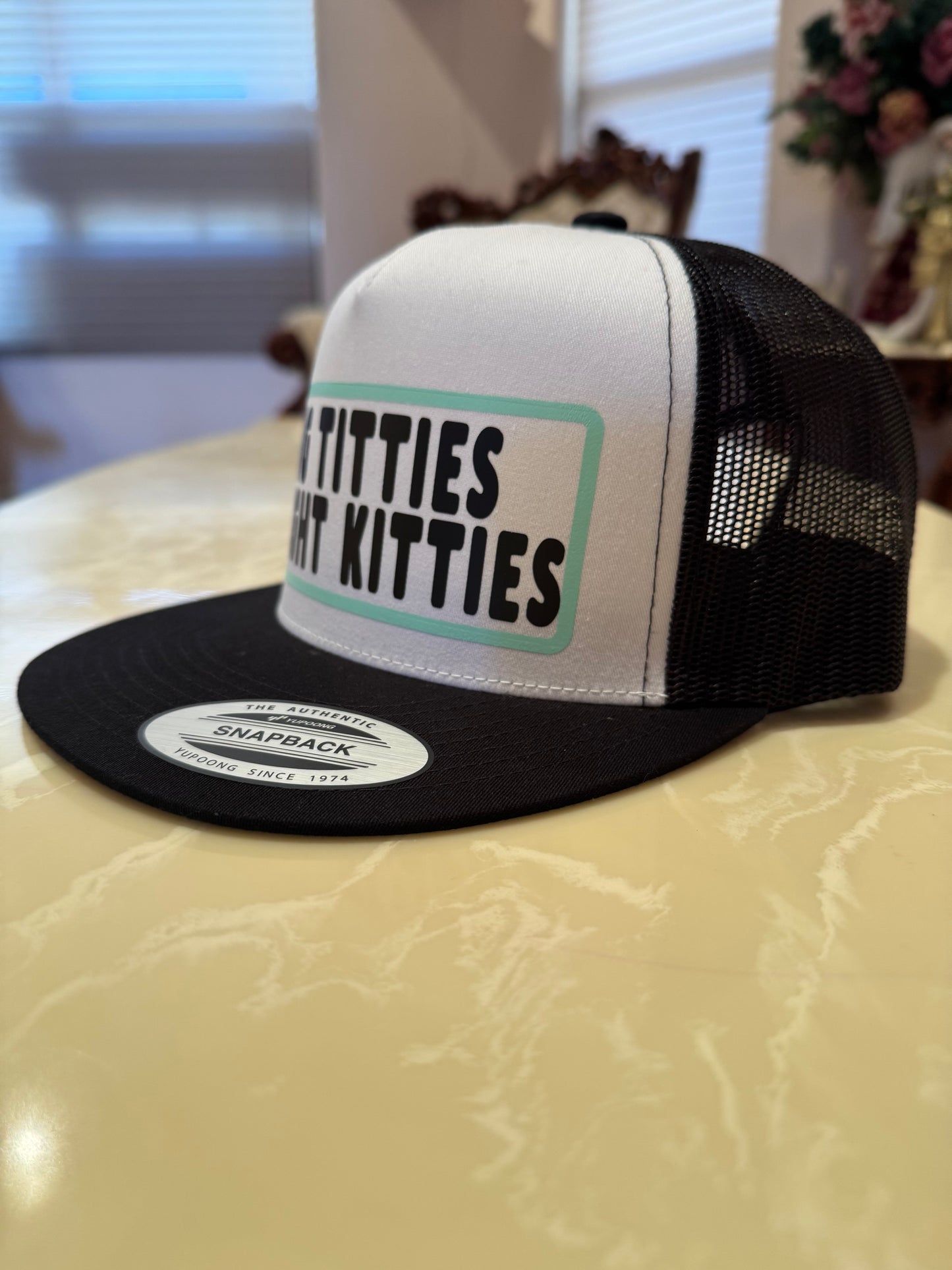 Big Titties & Tight Kitties 5-Panel Flat Bill SnapBack