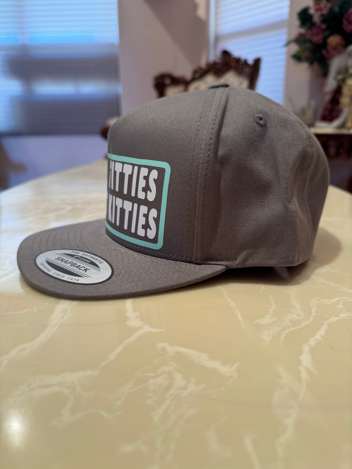 Little Titties & Tight Kitties 5-Panel Flat Bill SnapBack