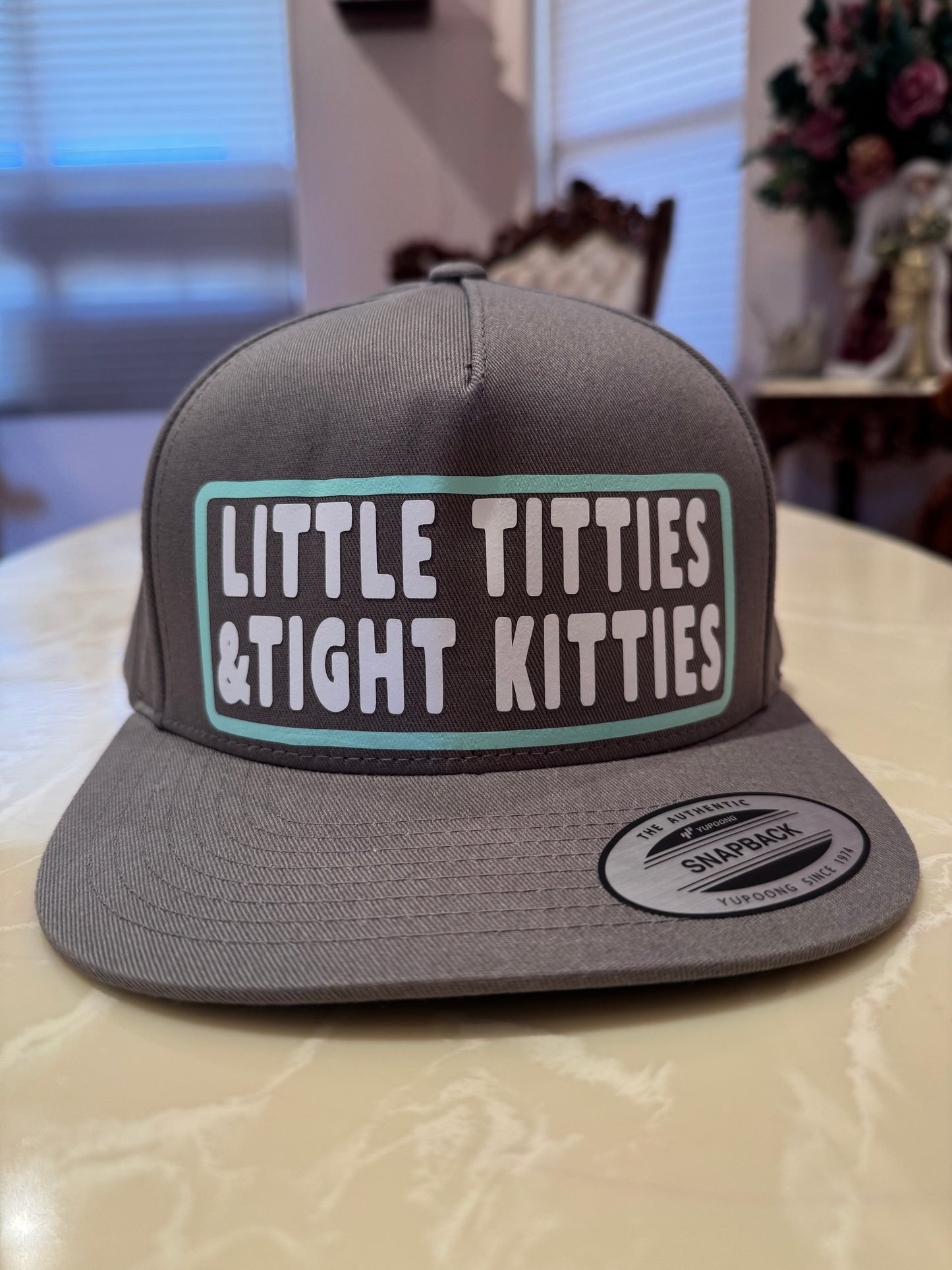 Little Titties & Tight Kitties 5-Panel Flat Bill SnapBack