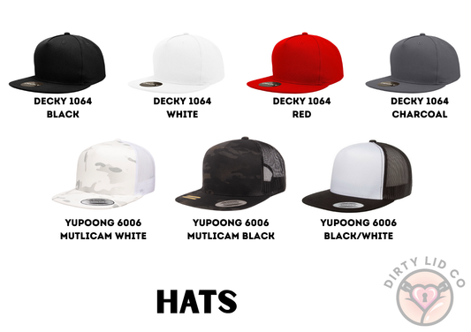 Perky Titties & Tight Kitties 5-Panel Flat Bill SnapBack