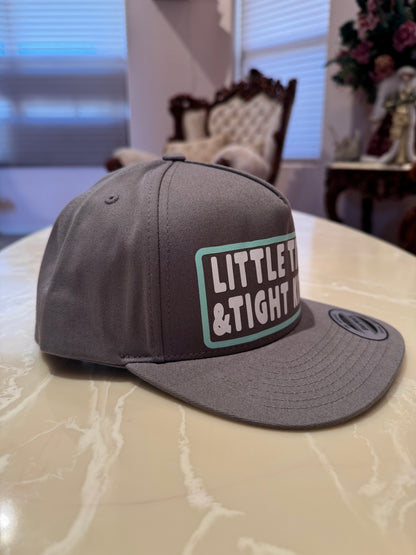 Little Titties & Tight Kitties 5-Panel Flat Bill SnapBack